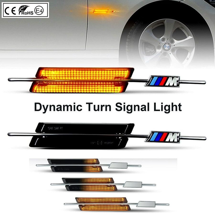 LED SIJALICE, BOCNI DYNAMIC MIGAVCI - BMW M-series - SMOKE LENS PL202011100 Beograd Zemun